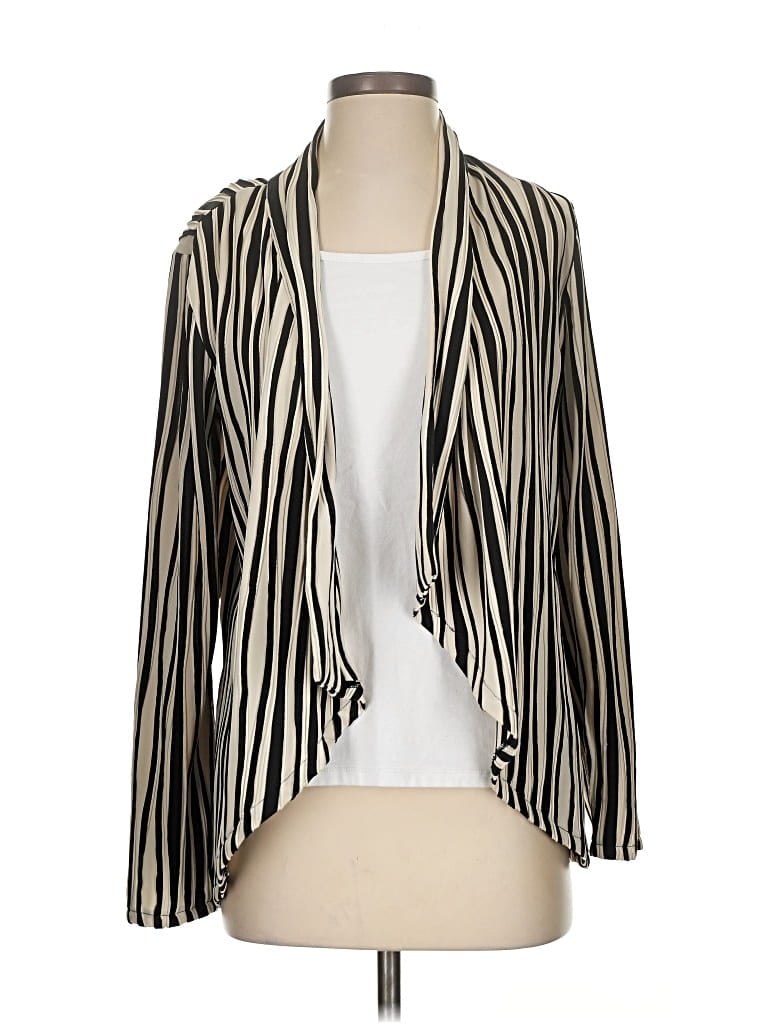 Pre-owned Dana Buchman Cardigan Sweater In Black