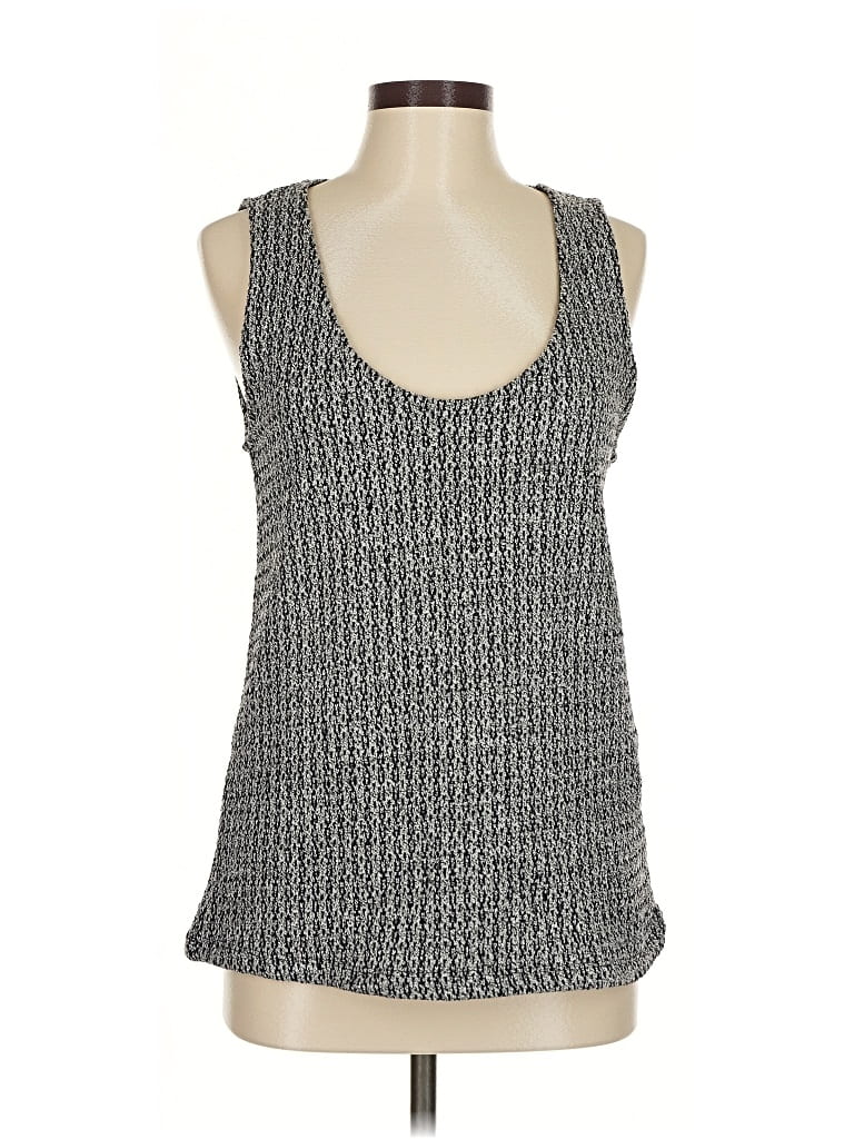 Pre-owned Zara Sweater Vest In Gray