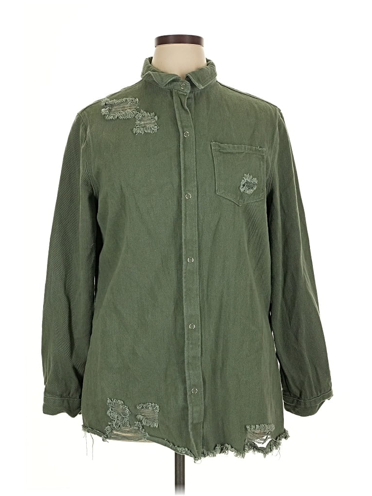 Pre-owned Unbranded Jacket In Green