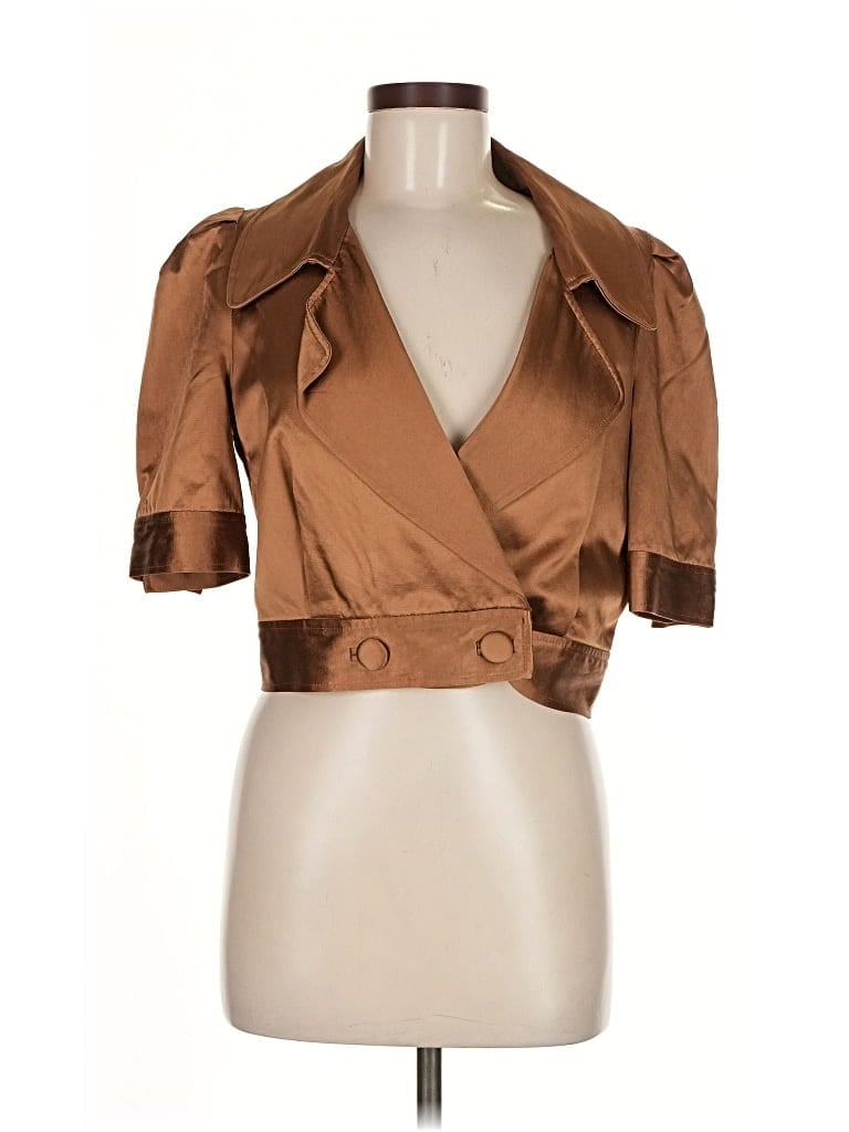 Pre-owned French Connection Jacket In Brown