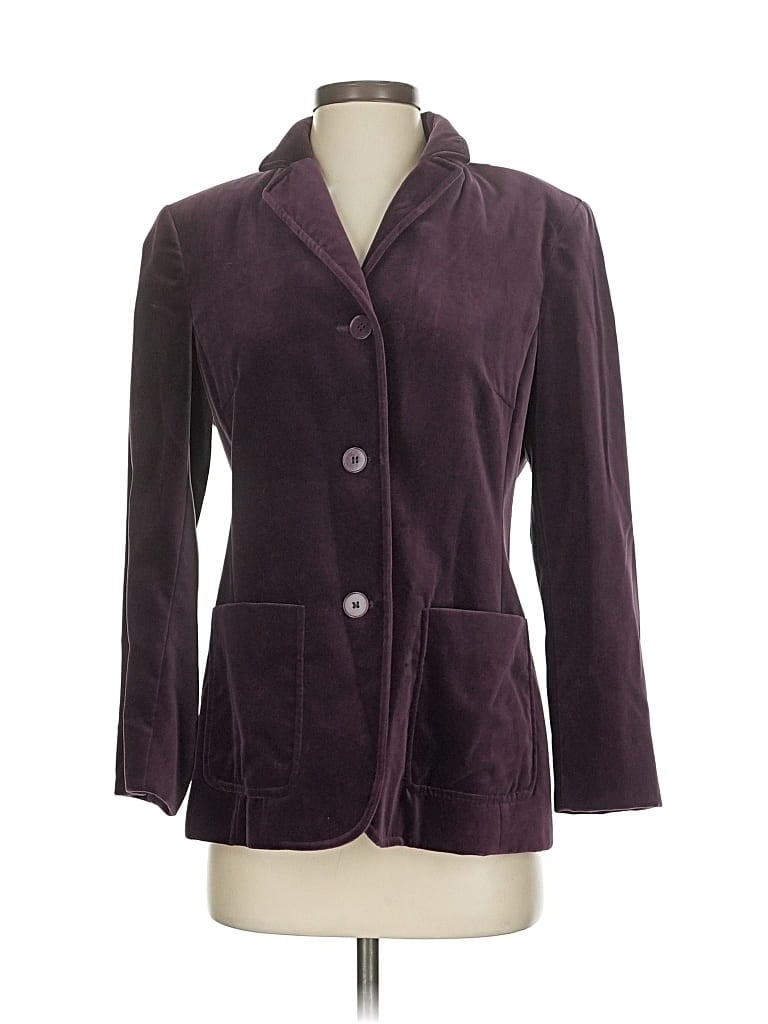 Pre-owned The Limited Blazer Jacket In Purple