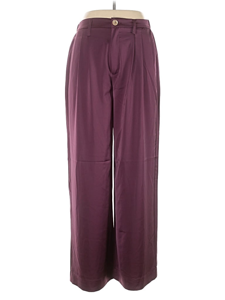Pre-owned Dictionary Casual Pants In Purple