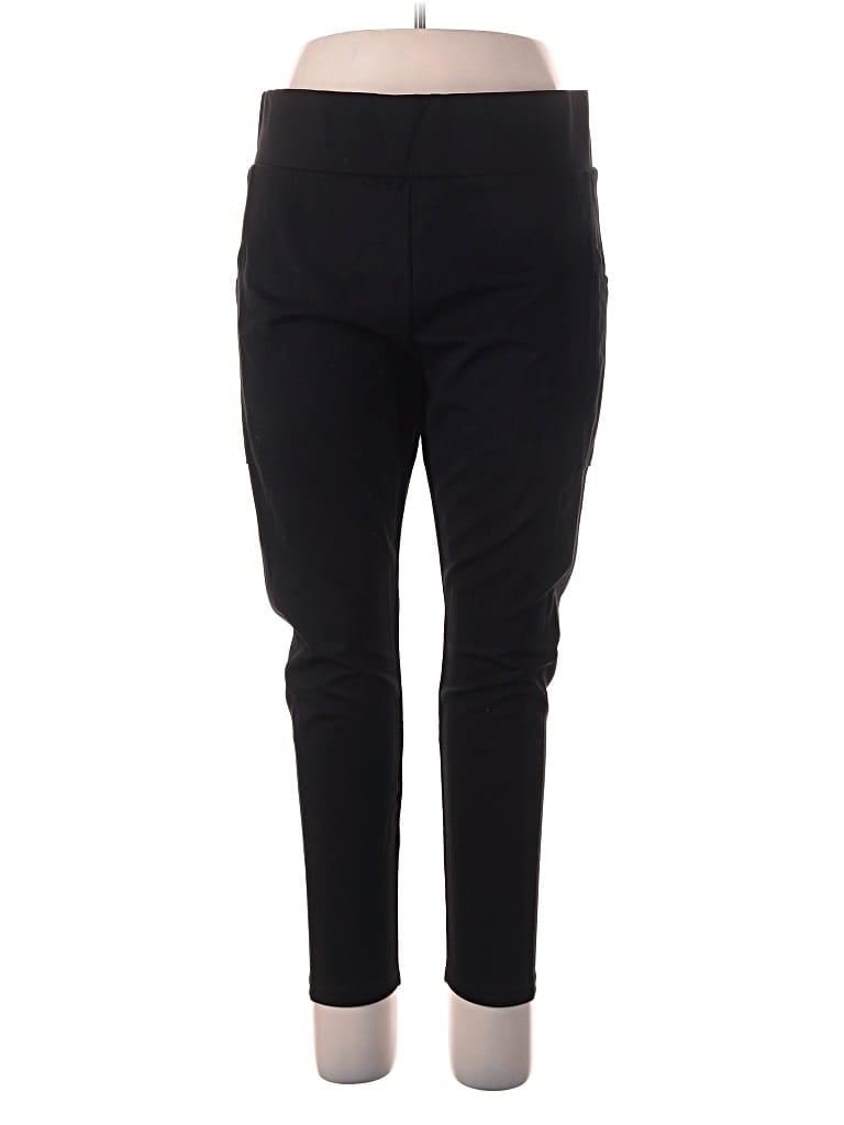 Pre-owned Lou & Grey Active Pants In Black