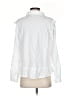 Side Stitch 100% Lyocell White Long Sleeve Blouse Size XS - photo 2