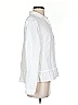 Side Stitch 100% Lyocell White Long Sleeve Blouse Size XS - photo 4