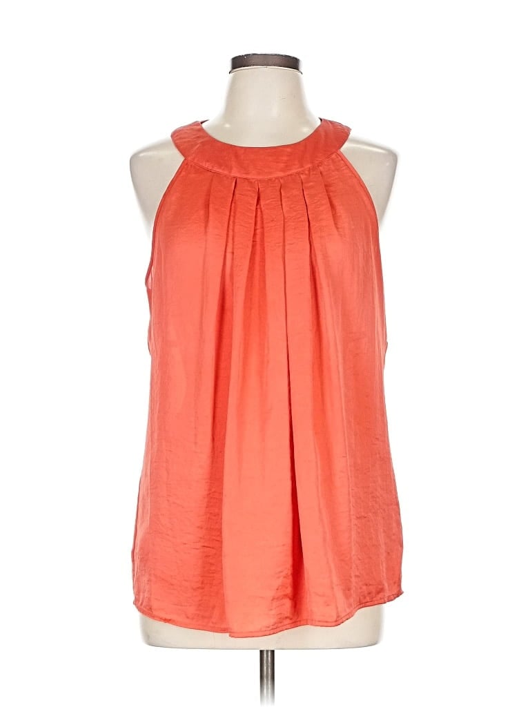 Pre-owned Adiva Sleeveless Blouse In Orange