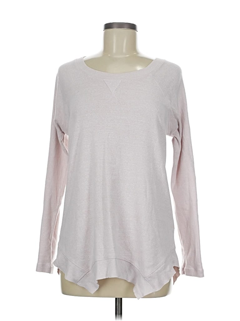 Pre-owned Democracy Long Sleeve T-shirt In Silver