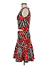 Glory Ang Graphic Red White Cocktail Dress Size 8 - photo 5