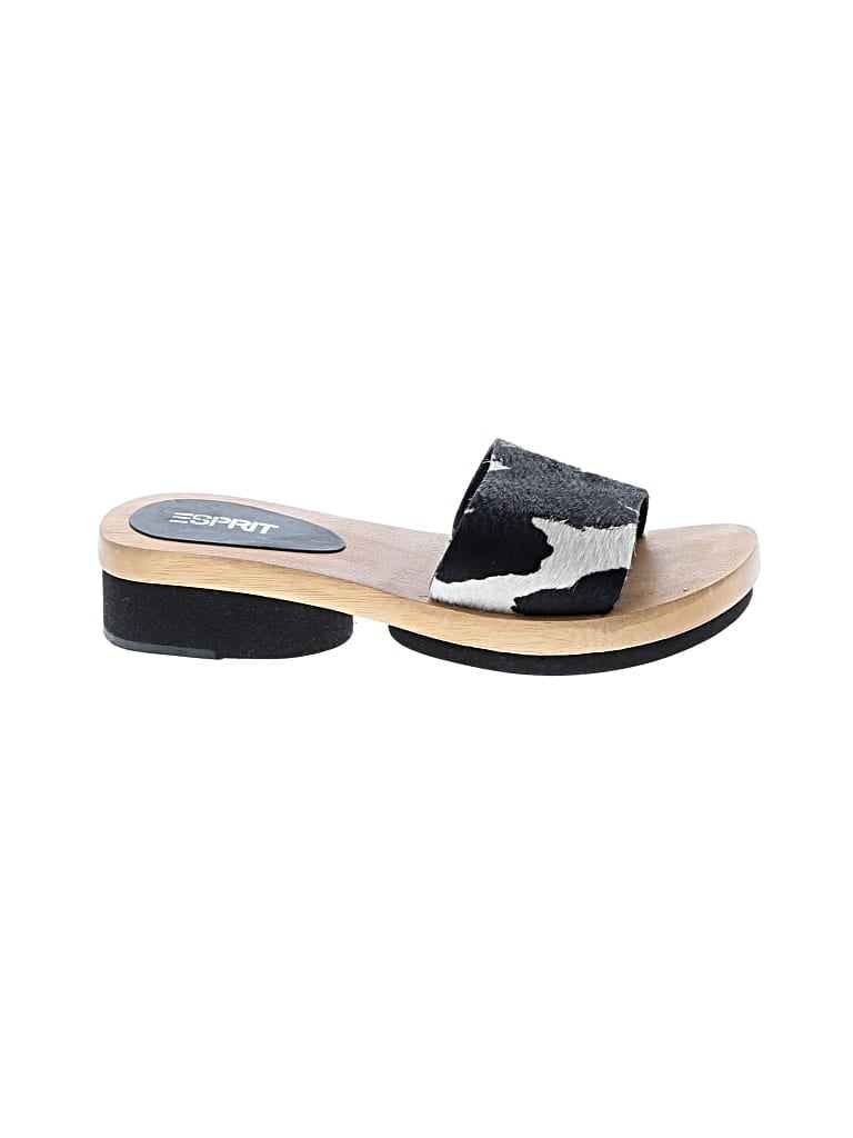 Pre-owned Esprit Sandals In Black