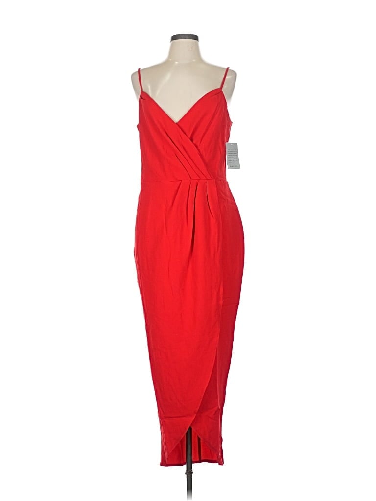 Pre-owned Julia Jordan Cocktail Dress In Red