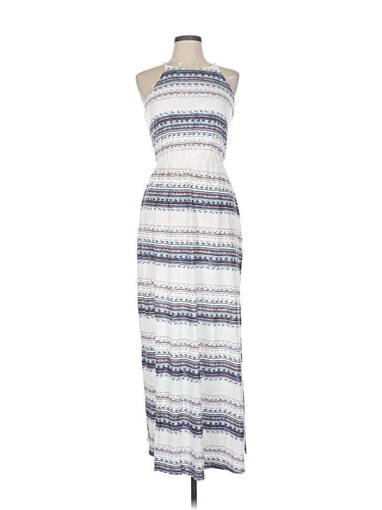 Pre-owned Lush Casual Dress In Blue