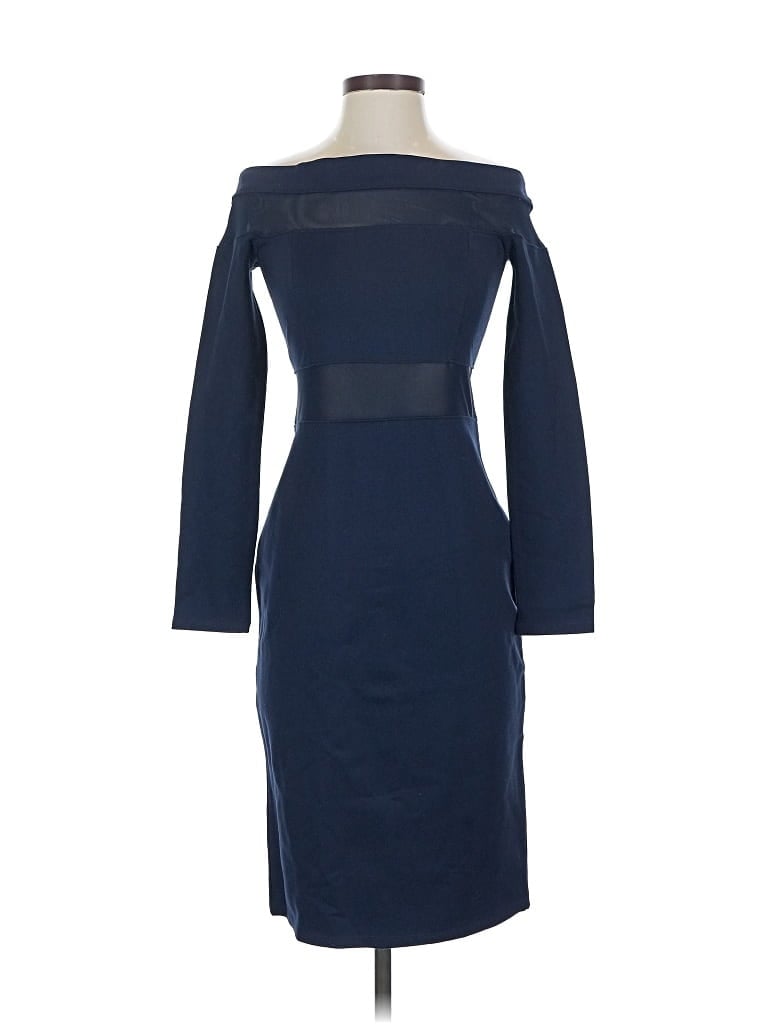 Pre-owned Love X Design Cocktail Dress In Blue