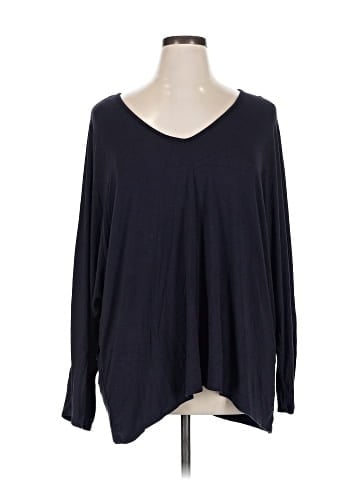 Joan Vass Long Sleeve Top (view 1)