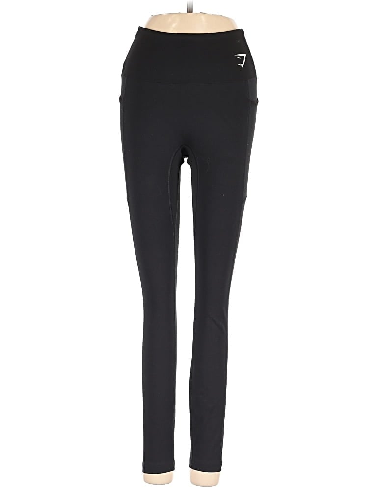 Pre-owned Gymshark Active Pants In Black