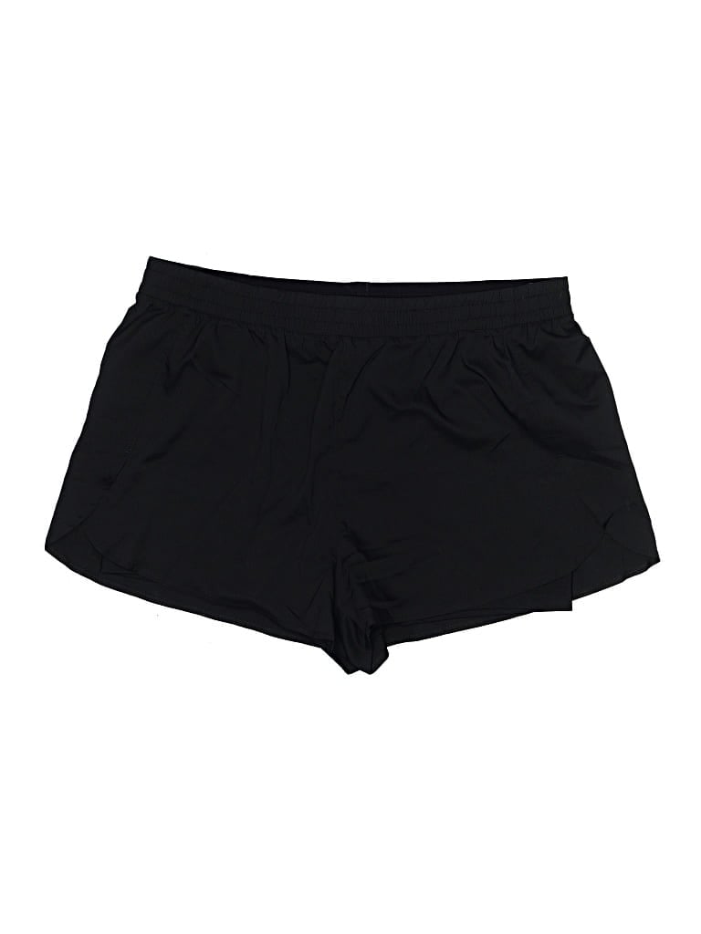 Pre-owned Girlfriend Collective Athletic Shorts In Black