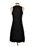 Athleta Solid Black Casual Dress Size S - photo 2