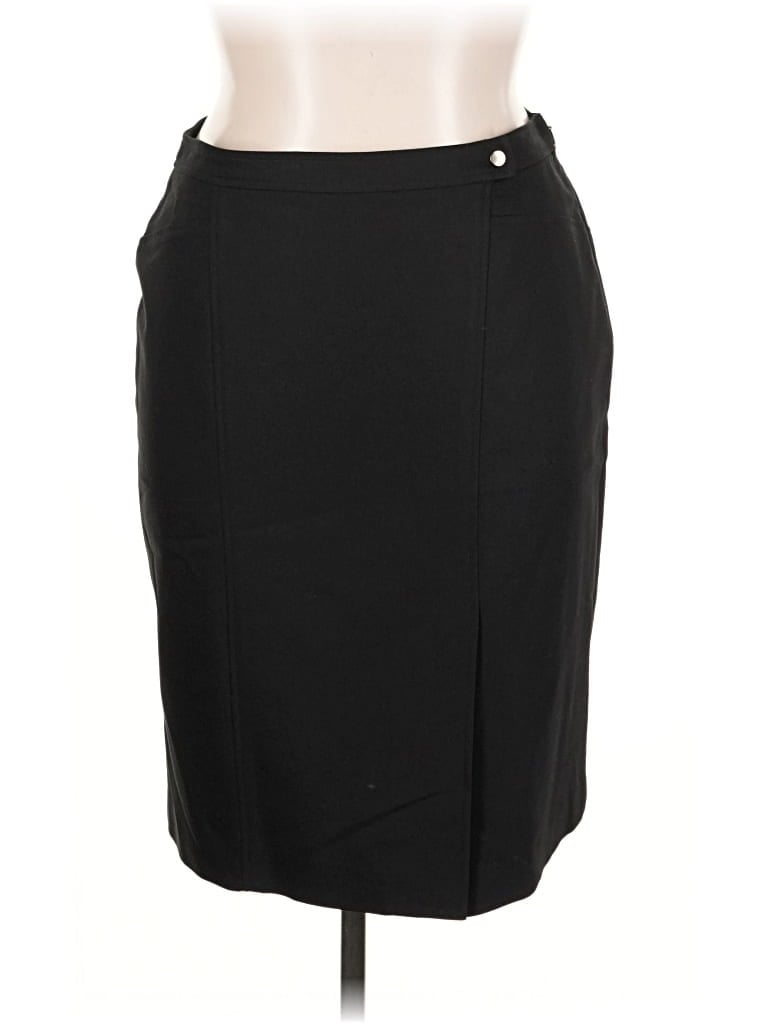 Pre-owned Ann Taylor Formal Skirt In Black