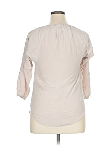 Rebecca Taylor 3/4 Sleeve Silk Top (view 2)