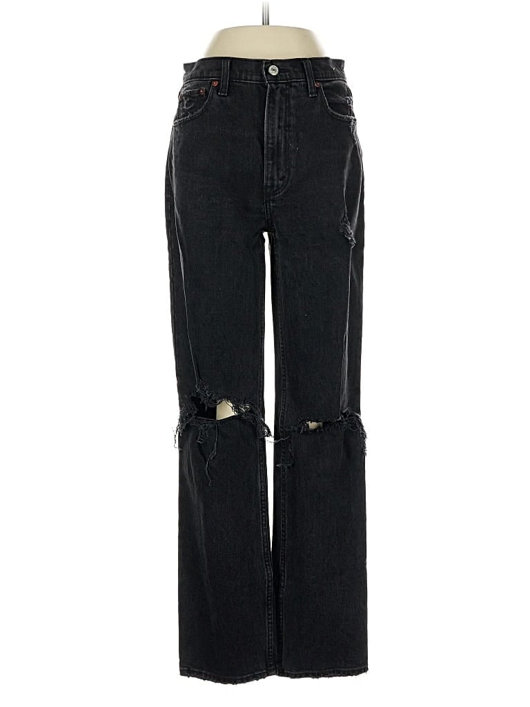 Pre-owned Abercrombie & Fitch Jeans In Black
