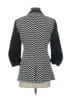 Karen Kane Chevron-herringbone Black Blazer Size S - photo 2
