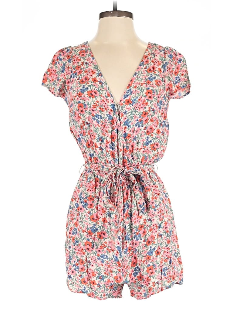 Pre-owned American Eagle Outfitters Romper In White