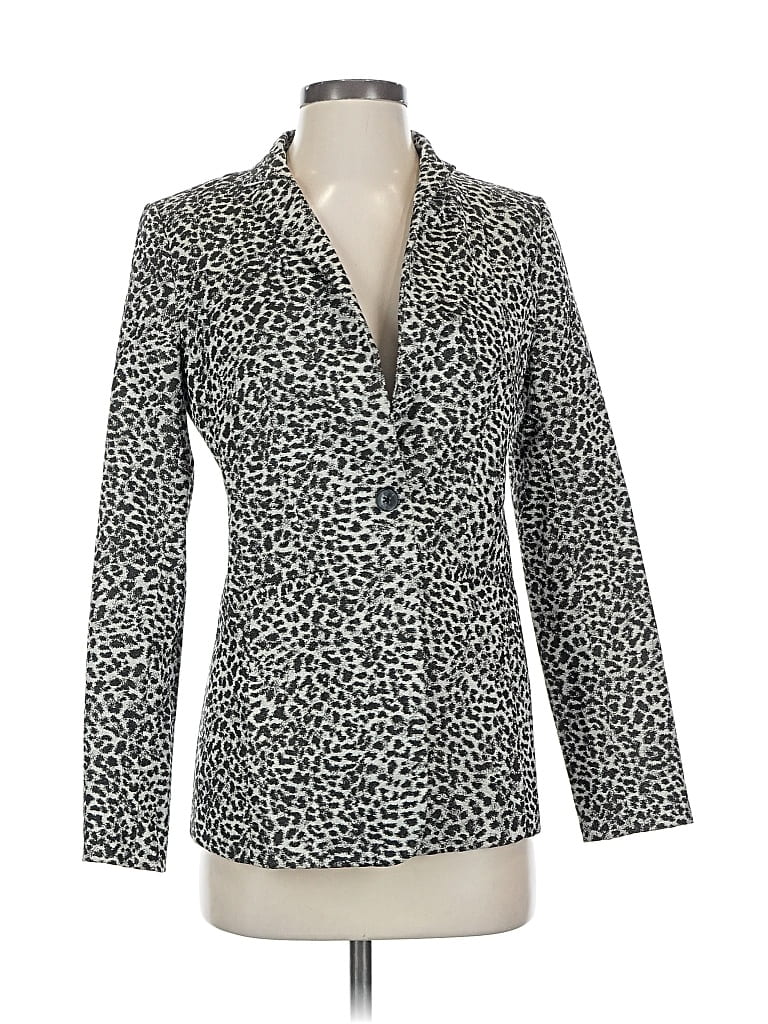 Pre-owned Banana Republic Blazer Jacket In Gray