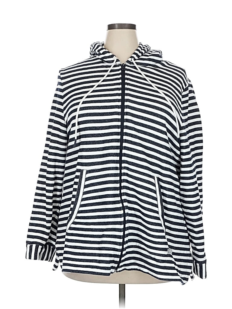 Pre-owned T By Talbots Cardigan Sweater In Blue