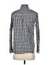 J.Crew Checkered-gingham Blue Long Sleeve Button-Down Shirt Size 2 - photo 2