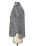 J.Crew Checkered-gingham Blue Long Sleeve Button-Down Shirt Size 2 - photo 5