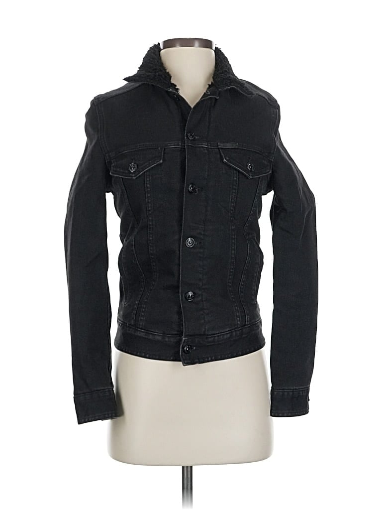 Pre-owned &denim By H&m Denim Jacket In Black