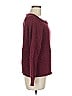 Fashion Solid Burgundy Pullover Sweater Size M - photo 4