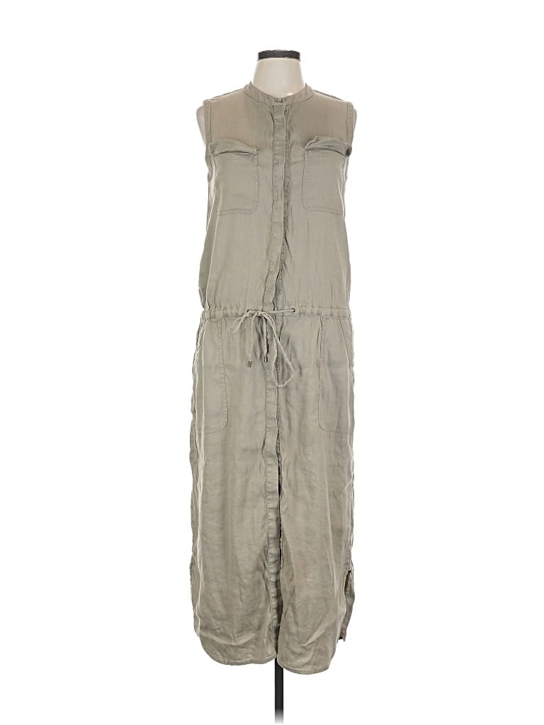 Pre-owned Vince Casual Dress In Gray