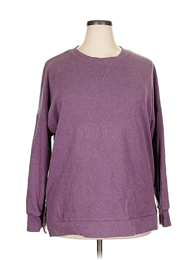 Pre-owned Unbranded Pullover Sweater In Purple