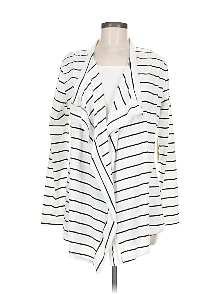 Pre-owned Unbranded Cardigan Sweater In White