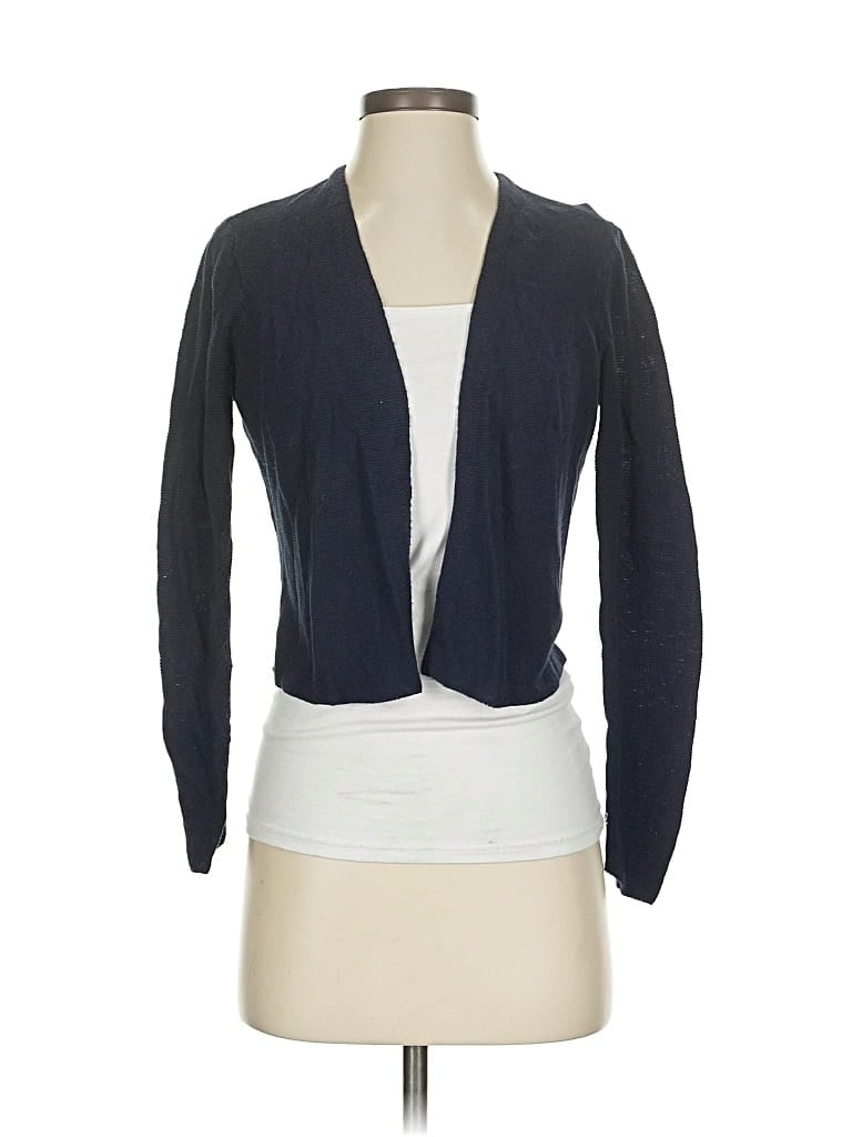 Pre-owned Jjill Cardigan Sweater In Gray