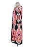 Chico's Print Orange Cocktail Dress Size Sm (0) - photo 5