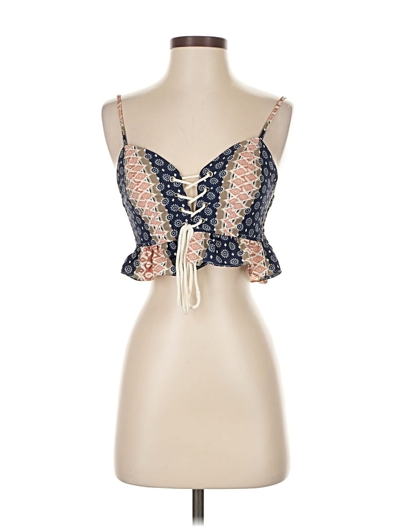 Pre-owned Illa Illa Sleeveless Blouse In Blue