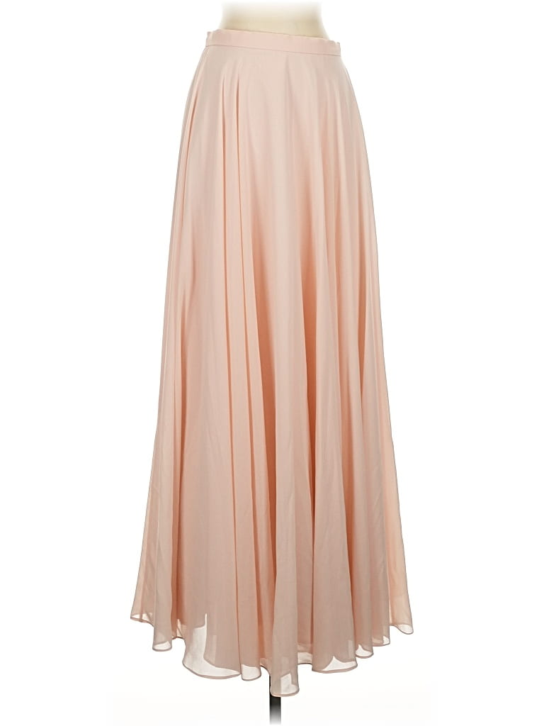 Pre-owned Jenny Yoo Collection Formal Skirt In Brown