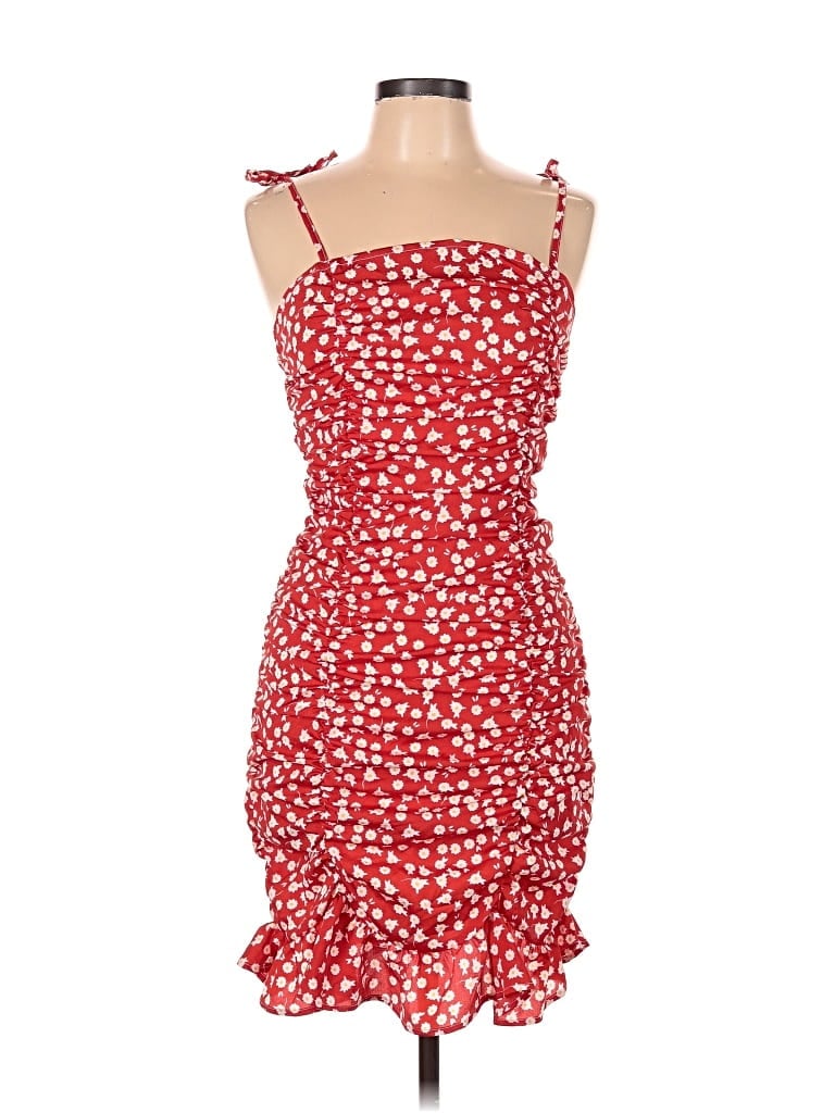Pre-owned Shein Cocktail Dress In Red