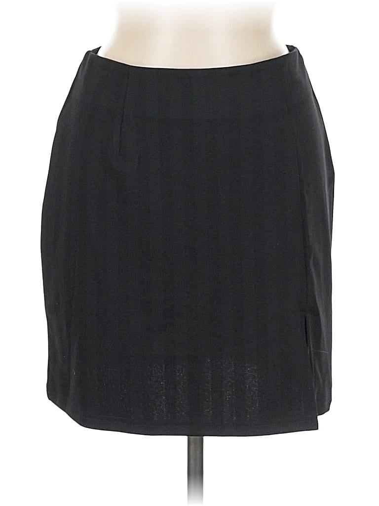 Pre-owned Unbranded Formal Skirt In Black