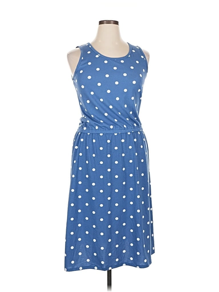 Pre-owned Lularoe Casual Dress In Blue