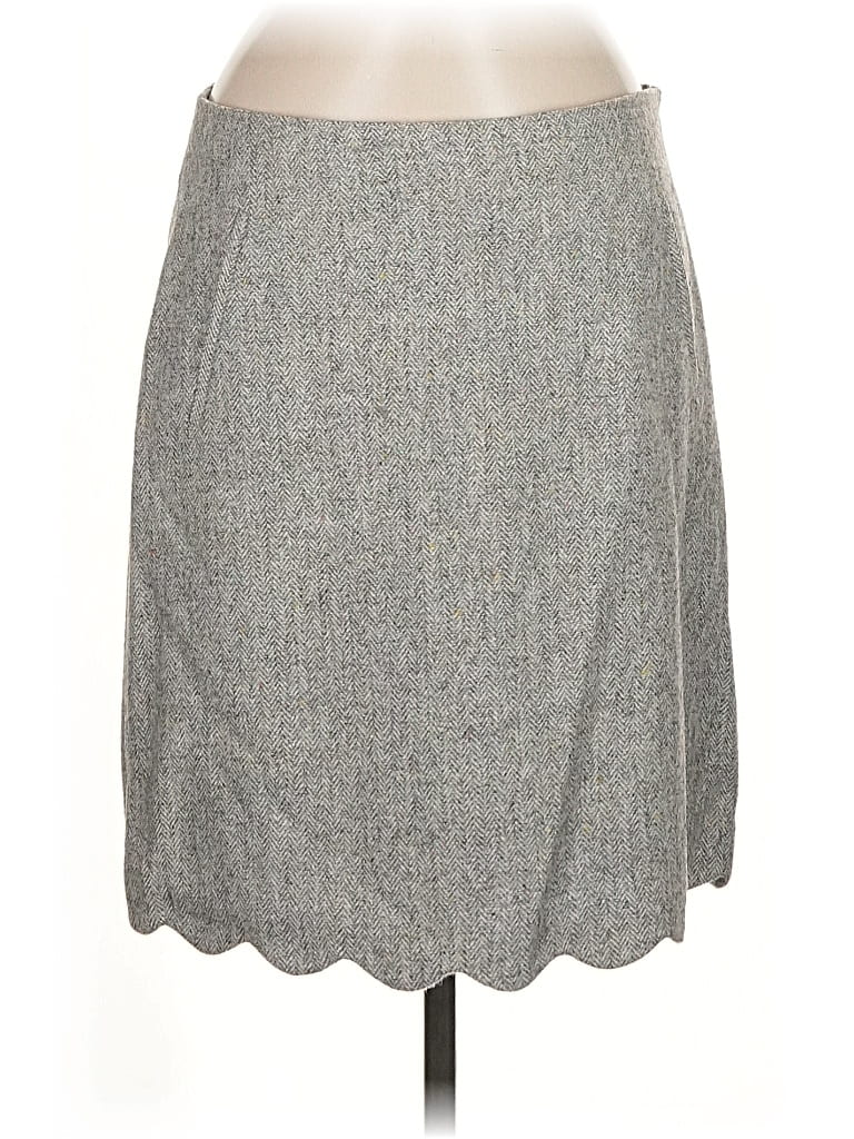 Pre-owned Talbots Casual Skirt In Gray