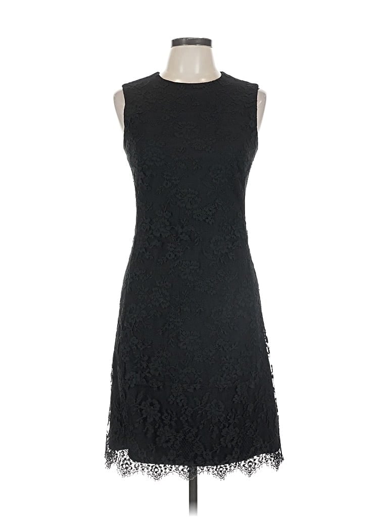 Pre-owned Theory Cocktail Dress In Black