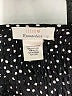 Urban Romantics 100% Polyester Polka Dots Black Short Sleeve Blouse Size L - photo 6