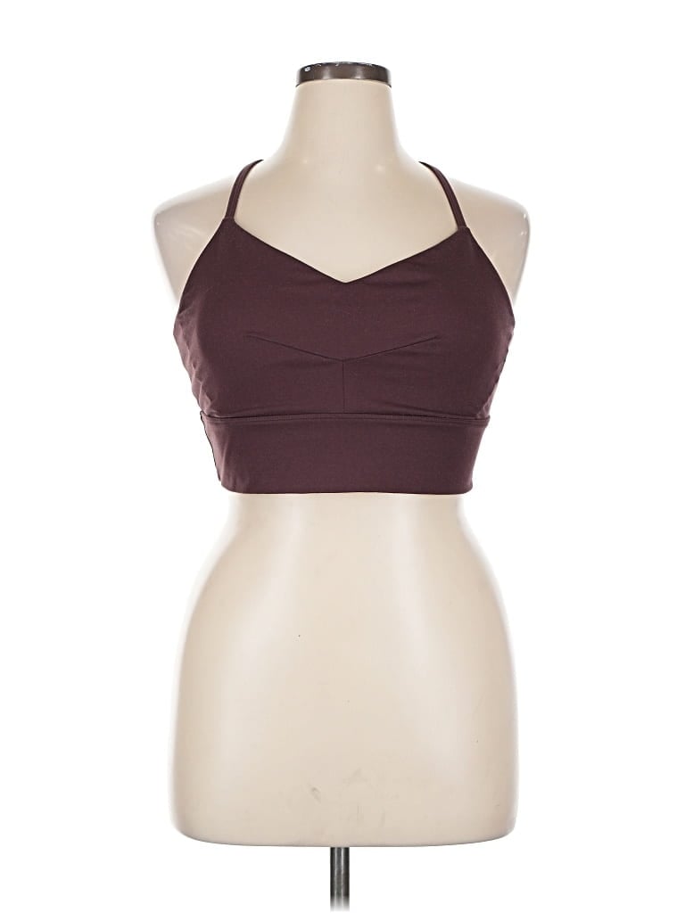 Pre-owned Manduka Active Tank Top In Burgundy