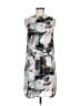 Bar III 100% Polyester Graphic Gray Casual Dress Size M - photo 1