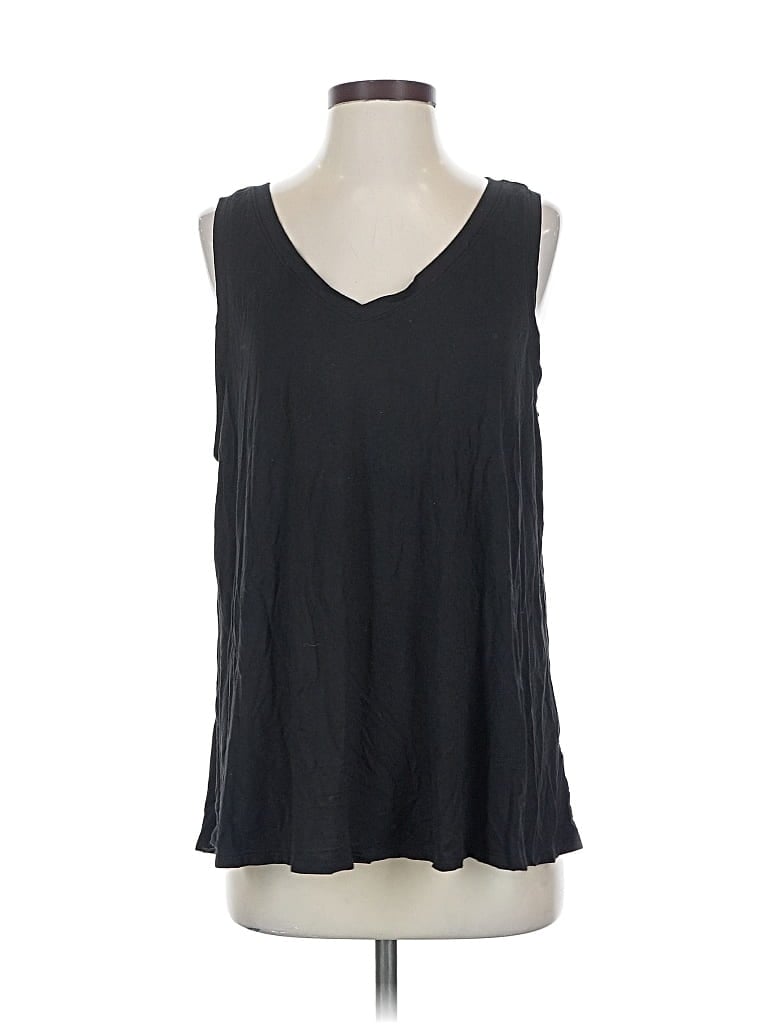 Pre-owned Time And Tru Sleeveless T-shirt In Black