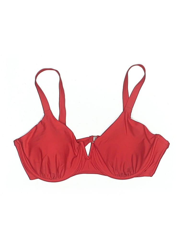 Pre-owned Raisins Swimsuit Top Red Swimwear