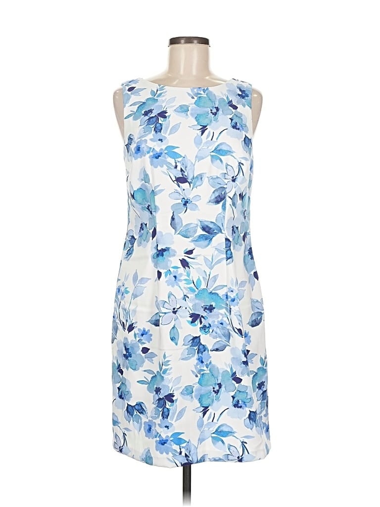 Pre-owned Agb Casual Dress In Blue