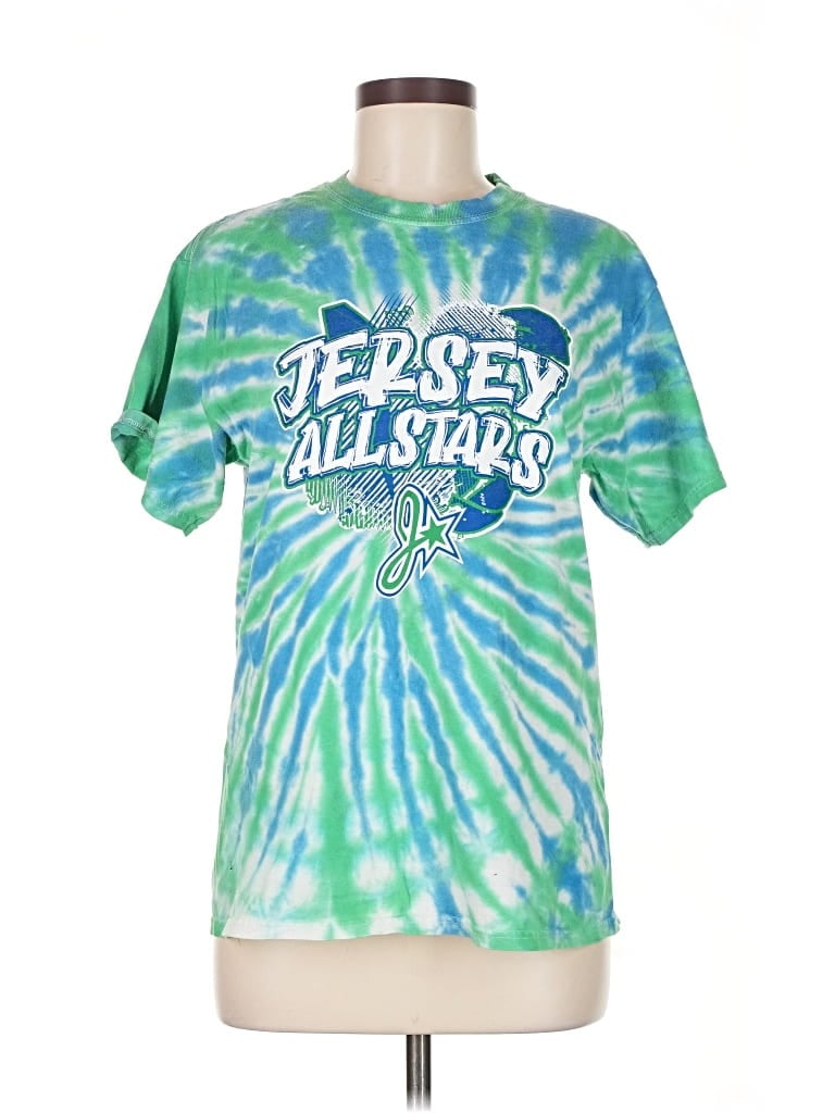 Pre-owned Port & Company Short Sleeve T-shirt In Green